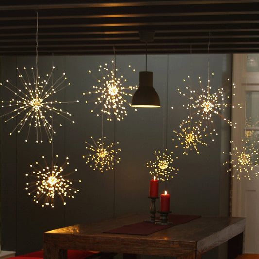 New Solar Firework Light Led Explosion Light Room Starry Decoration Light